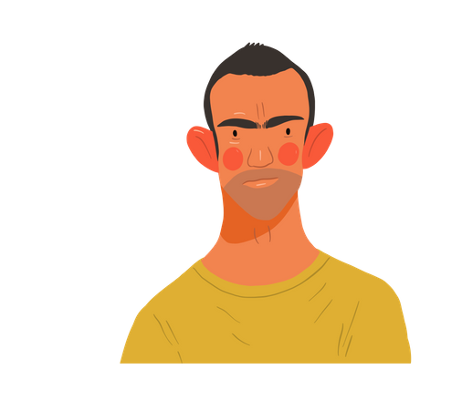 Mann  Illustration