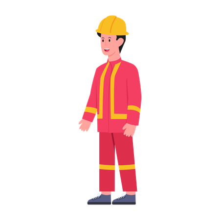 Mano de obra masculina  Ilustración