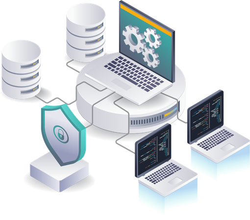 Mantenimiento de Seguridad de Bases de Datos en Sistemas Tecnológicos  Ilustración