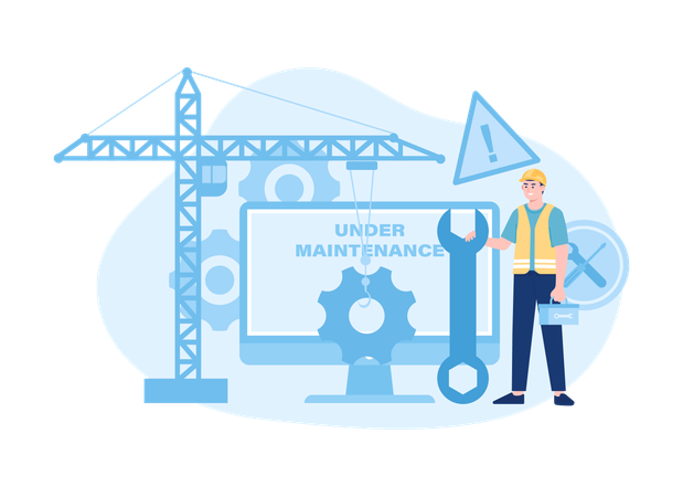 Mantenimiento del sistema  Illustration