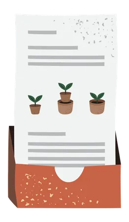 Manual de planta  Ilustração