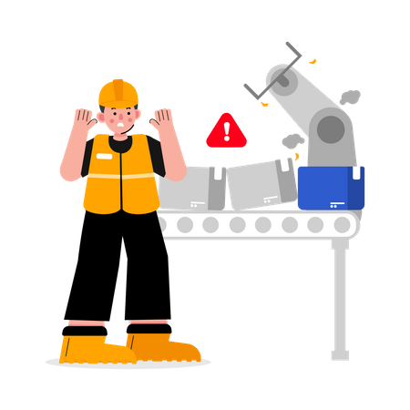 Manufacturing Error  Illustration