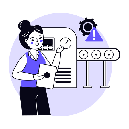 Manufacturing Error  Illustration