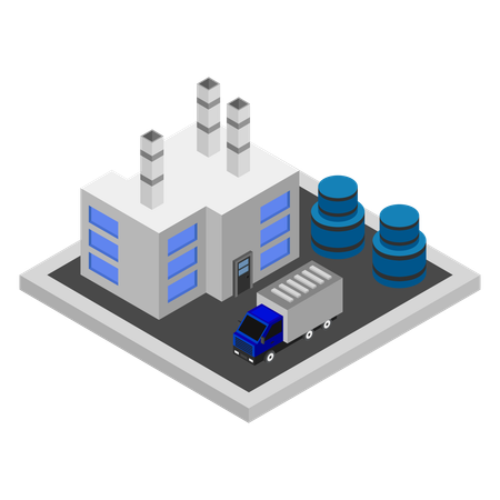 Manufacturing  Illustration