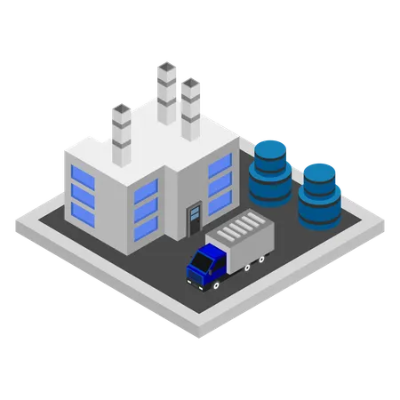 Manufacturing  Illustration
