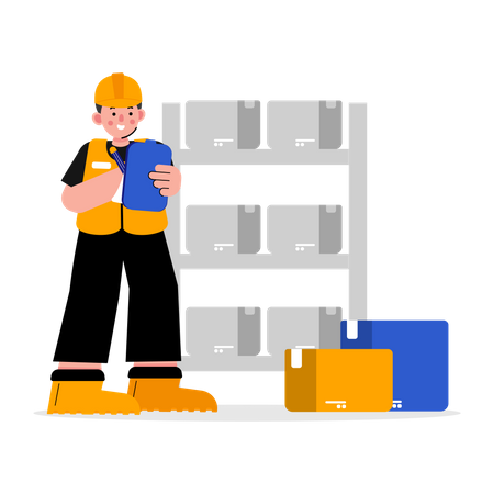 Manufacturing Production Staff  Illustration