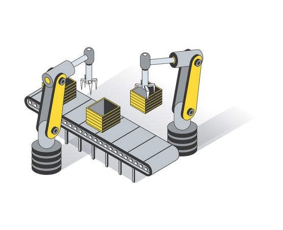 Manufacturing Unit  Illustration