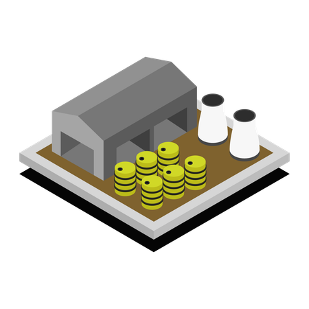 Manufacturing Unit  Illustration
