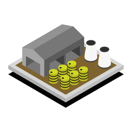 Manufacturing Unit  Illustration