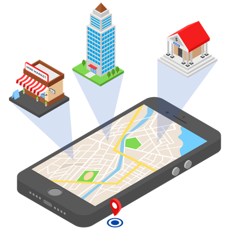 Map  イラスト