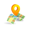 map location illustration