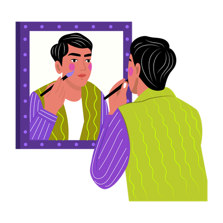 Maquilladora  Ilustración