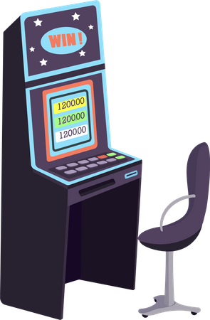 Máquina de juego  Ilustración