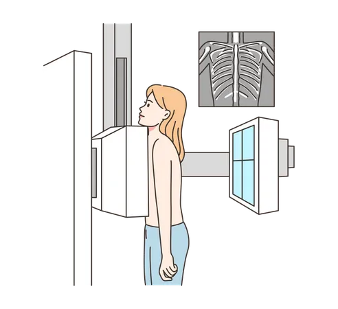 Máquina de raio-x  Illustration