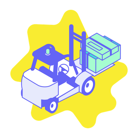 Máquina elevadora  Illustration