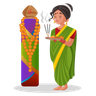 puja thali illustration free download