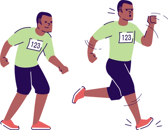 Marathoniens  Illustration