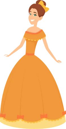 Märchenprinzessin  Illustration