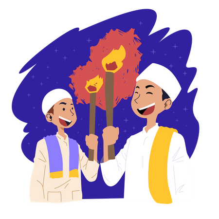 Marhaban ya Ramadán  Ilustración
