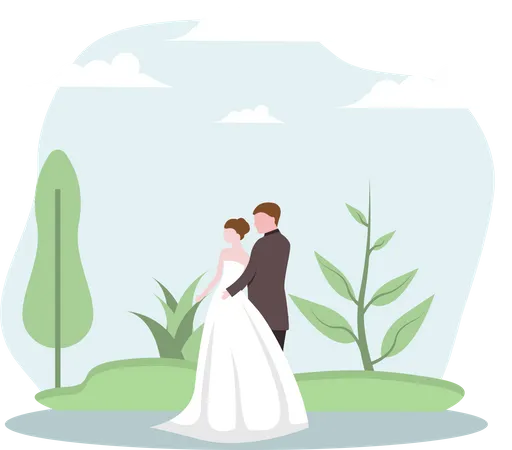 Mariage  Illustration