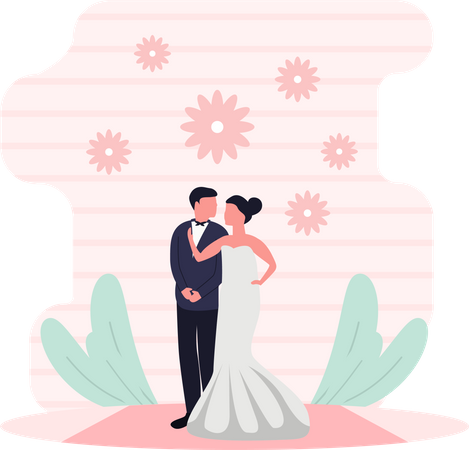 Mariage  Illustration