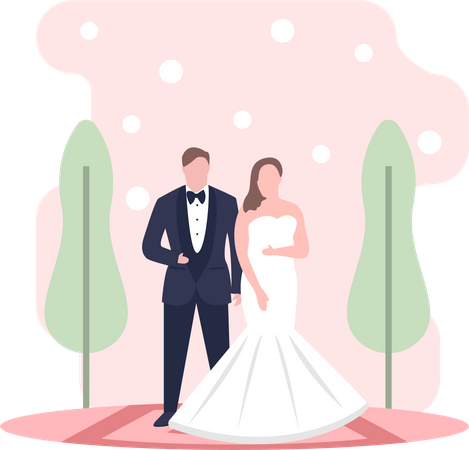 Mariage  Illustration