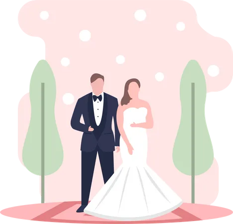 Mariage  Illustration