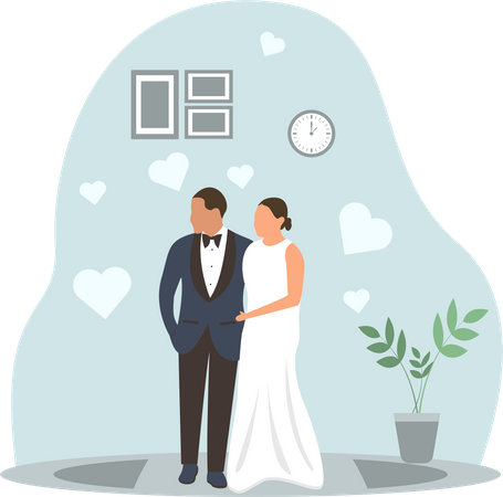 Mariage  Illustration