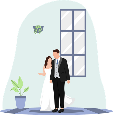 Mariage  Illustration