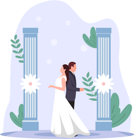 Mariage  Illustration