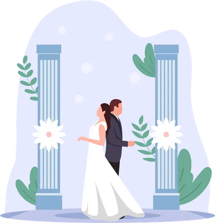 Mariage  Illustration