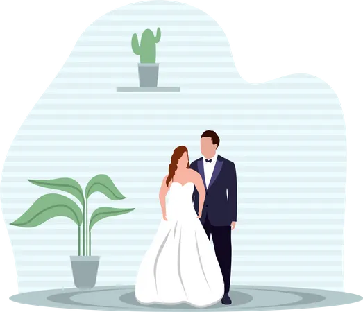 Mariage  Illustration