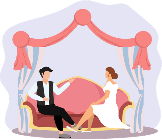 Mariage  Illustration