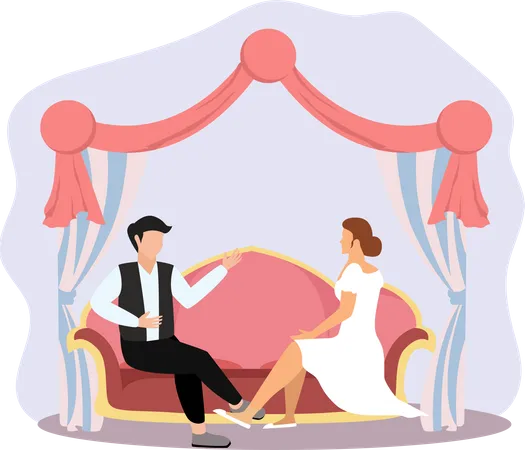 Mariage  Illustration