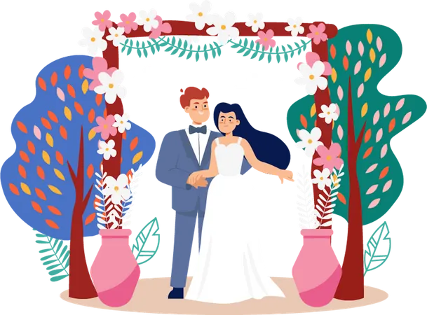 Mariage  Illustration