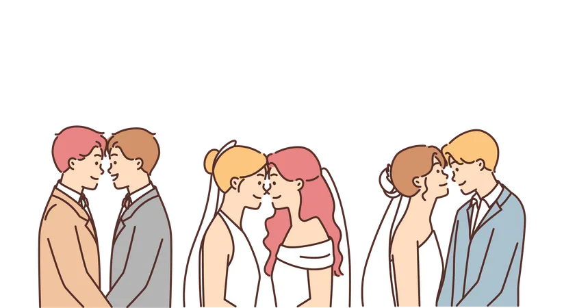 Mariage homosexuel  Illustration