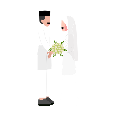 Mariage islamique  Illustration