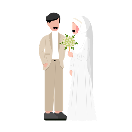 Mariage musulman  Illustration