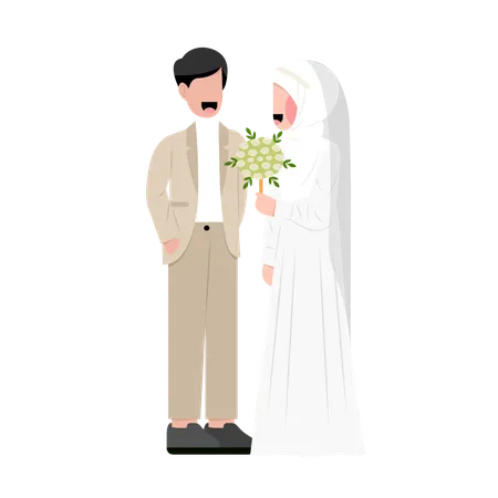 Mariage musulman  Illustration