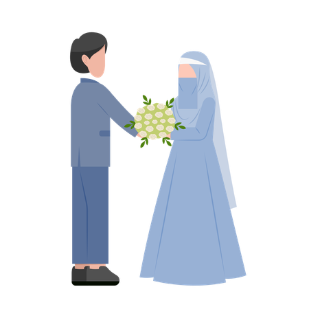 Mariage musulman  Illustration