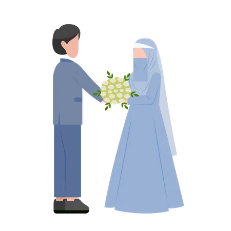 Mariage musulman  Illustration