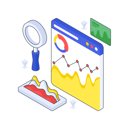 Market Analysing  Illustration