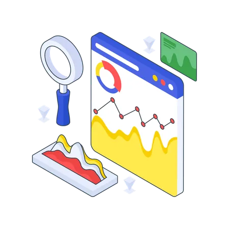 Market Analysing  Illustration