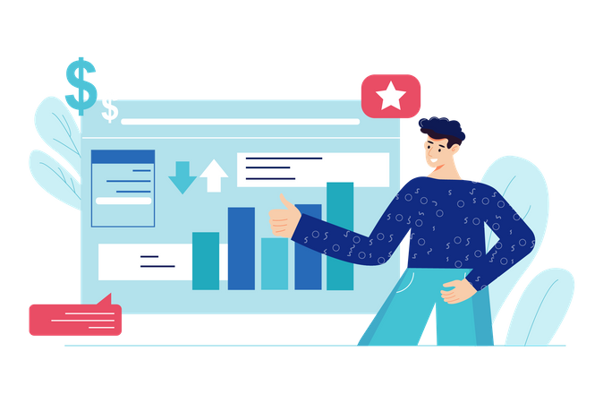 Market analysis  Illustration