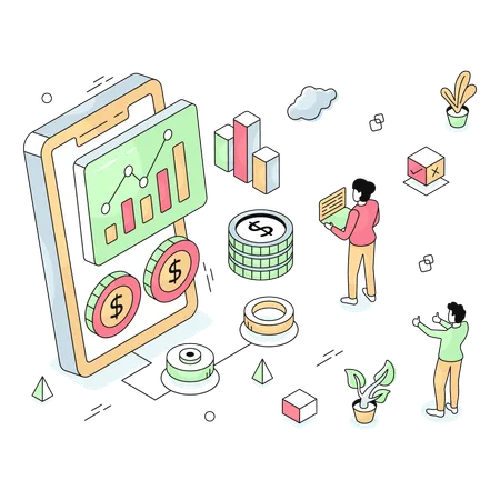 Market analysis  Illustration