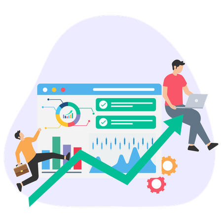 Market Analytics  Illustration