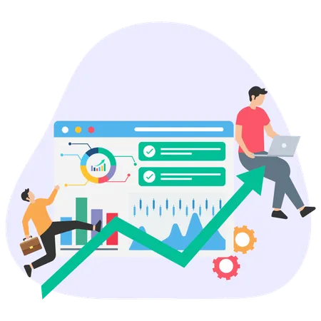 Market Analytics  Illustration