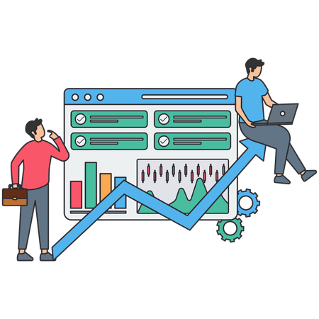 Market Analytics  Illustration