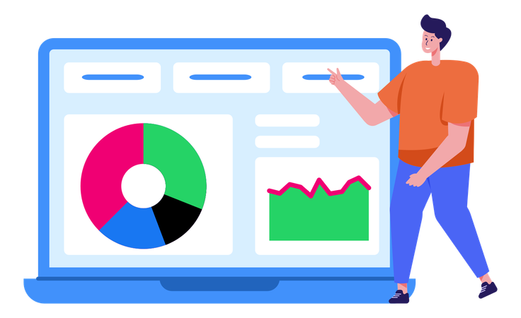 Market Analytics  Illustration