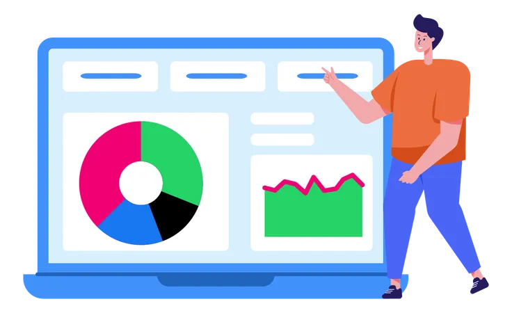 Market Analytics  Illustration